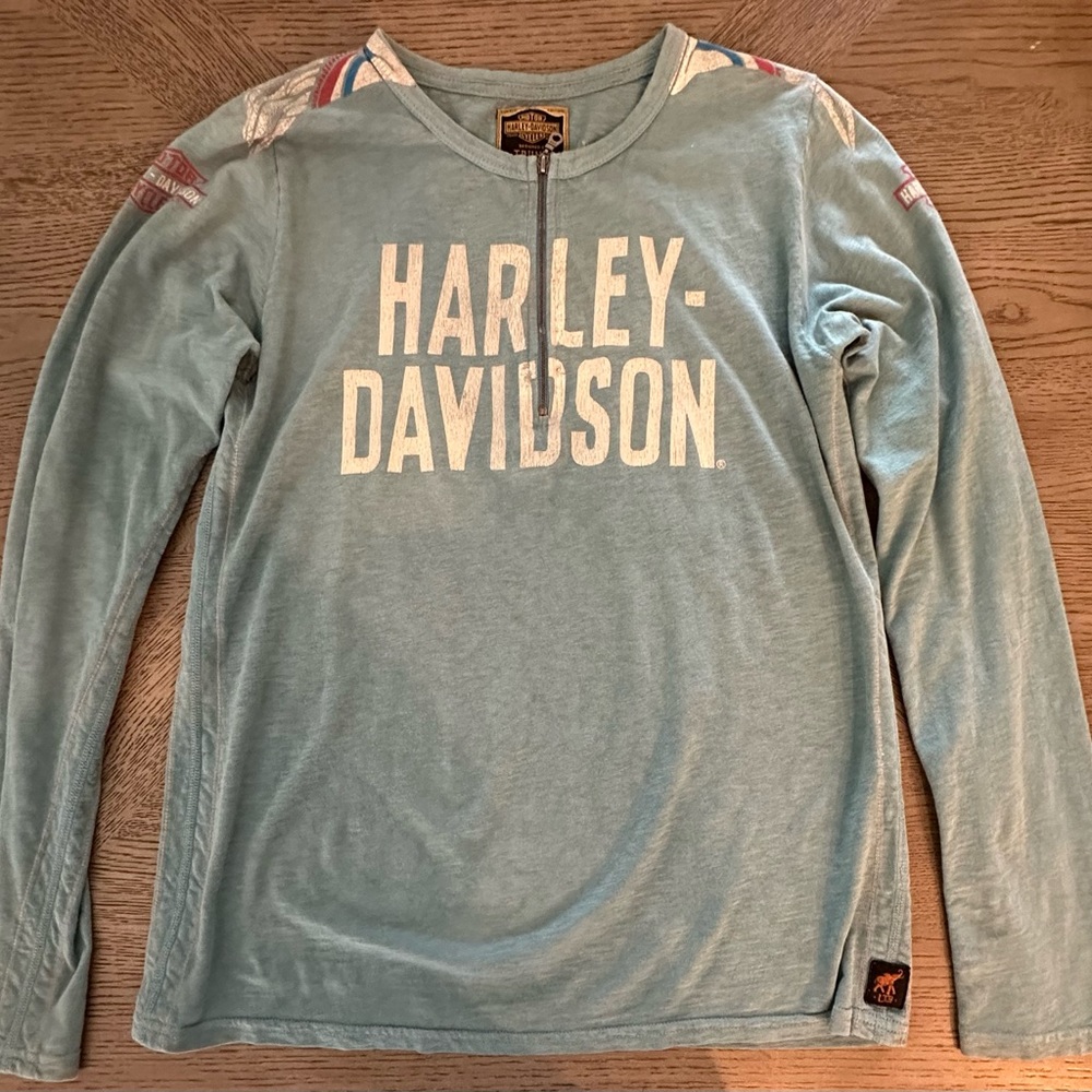 Vtg Harley Davidson Shirt Womens Size Large